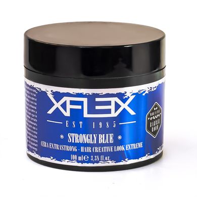 Помада для волос Xflex Strongly Blue Wax 100ml