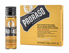 Разогревающее масло для ухода за бородой Proraso Beard Oil Wood&Spice 17ml